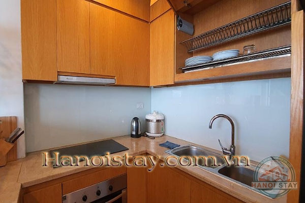 Enjoy High Quality two bedroom apartment in Truc Bach Area, Ba Dinh, Very Nice View 17
