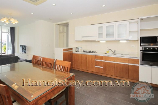*Enjoy living in the ultimate Lake View 03 Bedroom Apartment rental in Quang An street, Tay Ho* 6