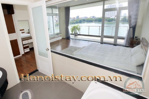 *Enjoy living in the ultimate Lake View 03 Bedroom Apartment rental in Quang An street, Tay Ho* 20