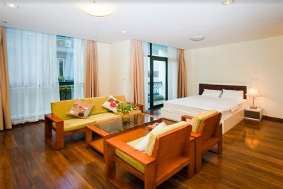 Enjoy Modern Serviced Apartment Rental Near Truc Bach Lake