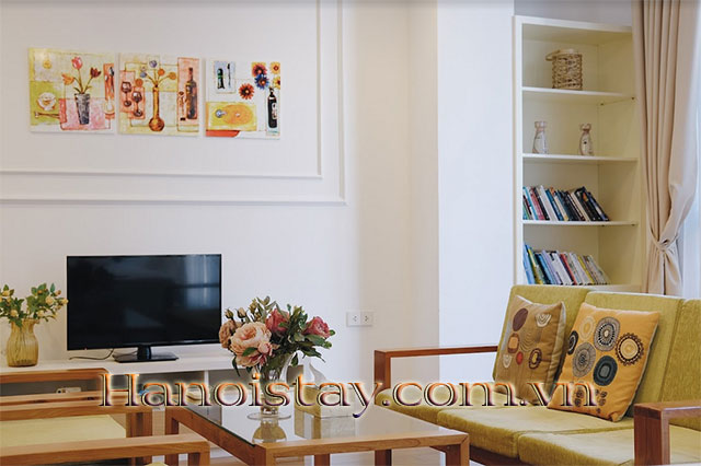 Enjoy Modern Serviced Apartment Rental Near Truc Bach Lake 1