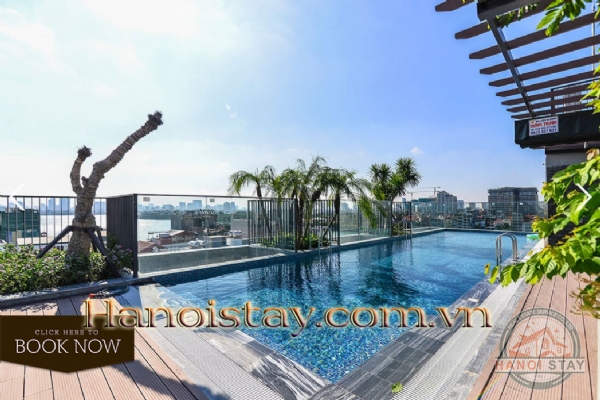 *Enjoy the cosmopolitan lifestyle with this perfect Lake View Luxury Tay Ho apartment, Big Terrace & Pool* 4