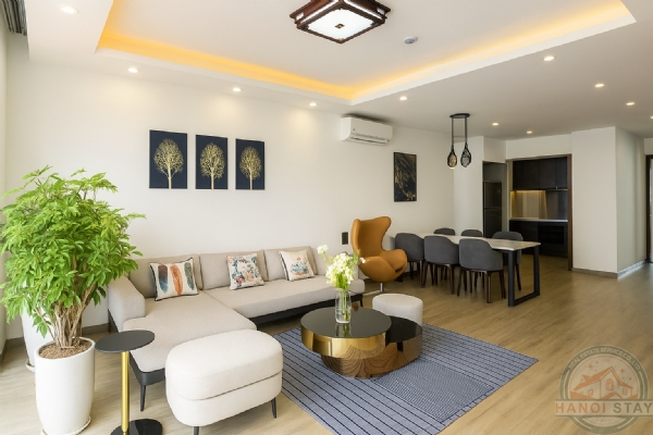 Enormous Balcony, Lake View, Stunning 2 BR Apartment for rent in Tay Ho District 5
