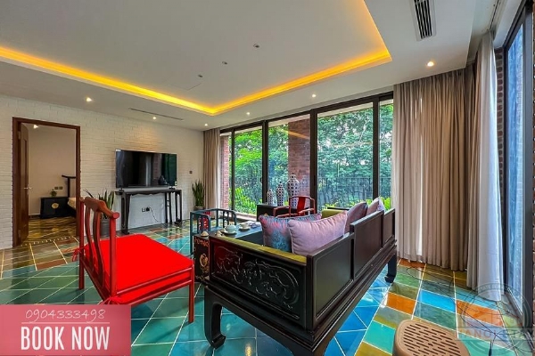Exceptionally Unique: Light-Filled 4-BR Apartment for Rent in Dang Thai Mai, Tay Ho 1