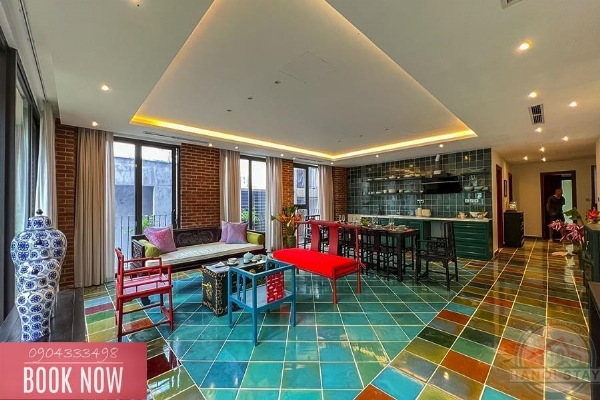 Exceptionally Unique: Light-Filled 4-BR Apartment for Rent in Dang Thai Mai, Tay Ho 4