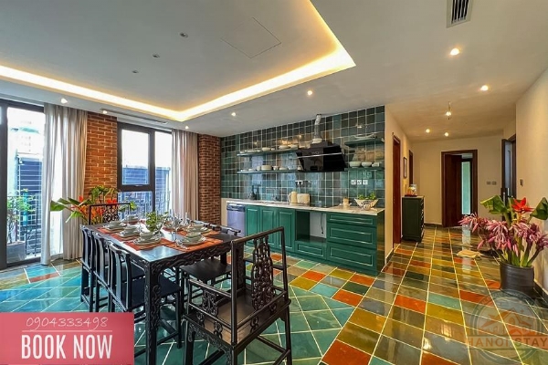 Exceptionally Unique: Light-Filled 4-BR Apartment for Rent in Dang Thai Mai, Tay Ho 6