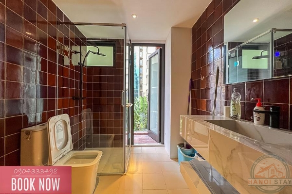 Exceptionally Unique: Light-Filled 4-BR Apartment for Rent in Dang Thai Mai, Tay Ho 24