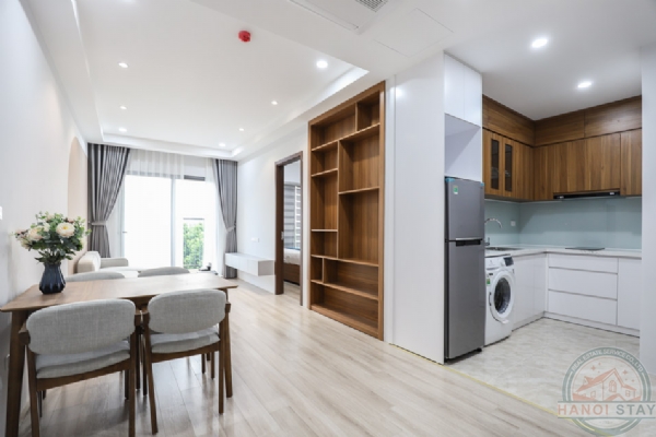 Experience Comfort: Balcony & Deluxe 2BR Apartment in Nui Truc Area, Ba Dinh 1