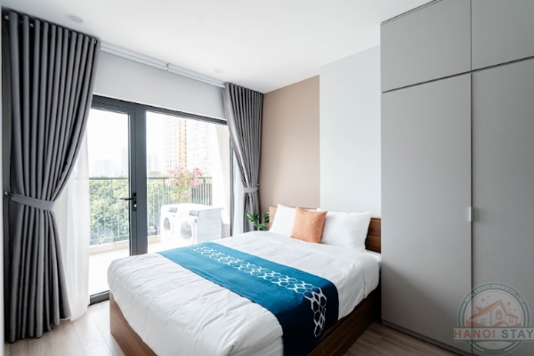 Experience Comfort: Balcony & Deluxe 2BR Apartment in Nui Truc Area, Ba Dinh 21