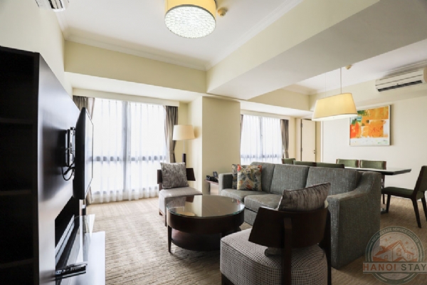 Experience Luxury Living: Central 3BR Apartment for rent in Hai Ba Trung street, Hoan Kiem District 1