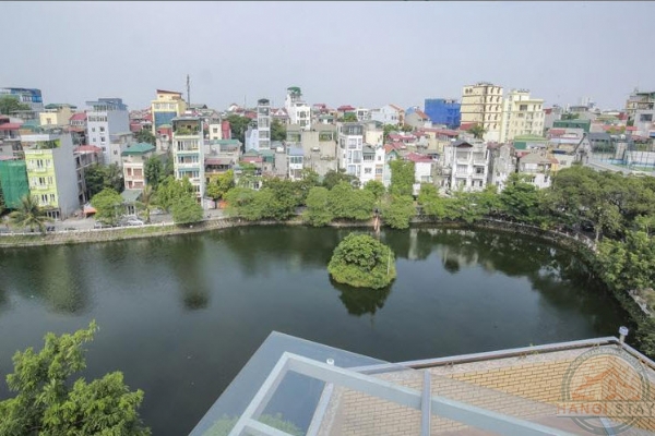 *Extensive balcony, magnificent, sun-soaked Apartment for rent in Yen Phu Area, Tay Ho* 1