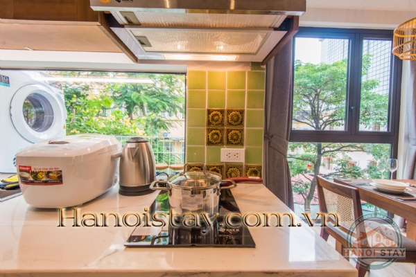 *Fantastically contemporary Serviced Apartment Rental in Linh Lang str, Ba Dinh, walking to Lotte Tower* 20