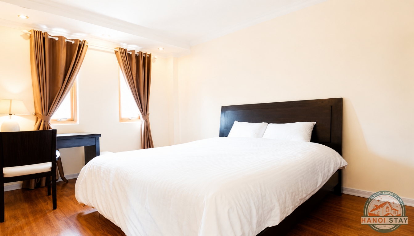 Fascinating 3 bedrooms Duplex Apartment near Phan Huy Chu str, Hoan Kiem District 10