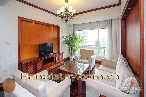 *Feeling of relaxation in 2- Bedrooms Tay Ho apartment in Thien Thai Building with full furniture* 1