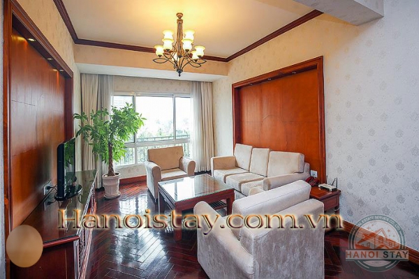*Feeling of relaxation in 2- Bedrooms Tay Ho apartment in Thien Thai Building with full furniture* 4