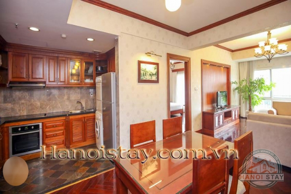 *Feeling of relaxation in 2- Bedrooms Tay Ho apartment in Thien Thai Building with full furniture* 10