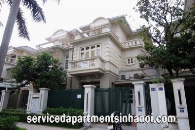 Five bedroom House for rent in Block G, Ciputra Urban Area, Tay Ho, Near UNIS