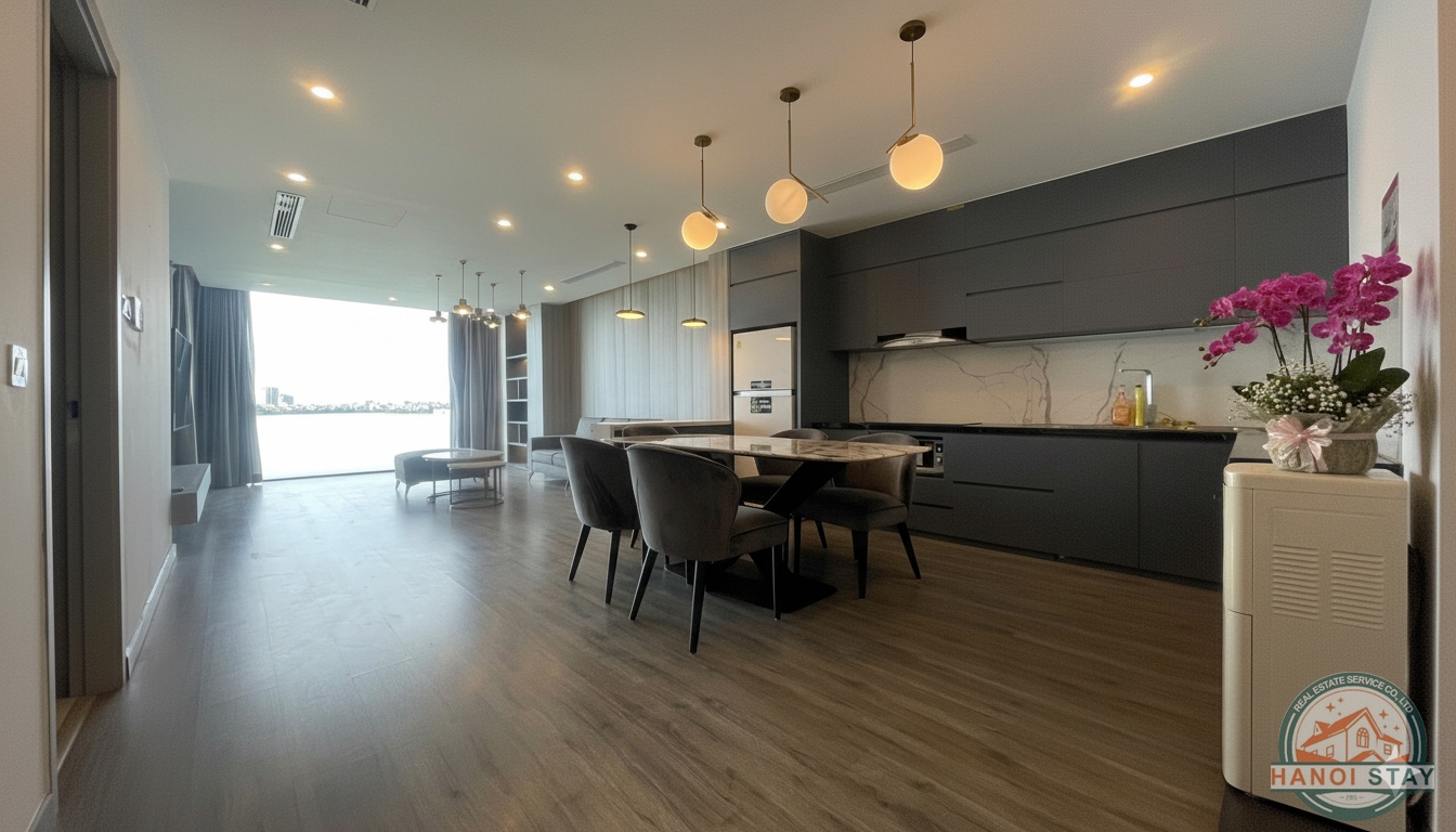 For Rent: Stunning 2-Bedroom Apartment with Panoramic West Lake Views in Tay Ho, Hanoi 3