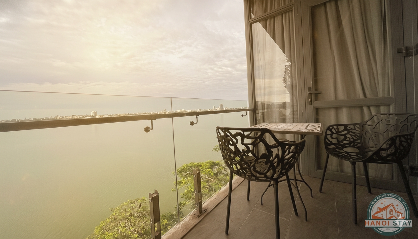 For Rent: Stunning 2-Bedroom Apartment with Panoramic West Lake Views in Tay Ho, Hanoi 11