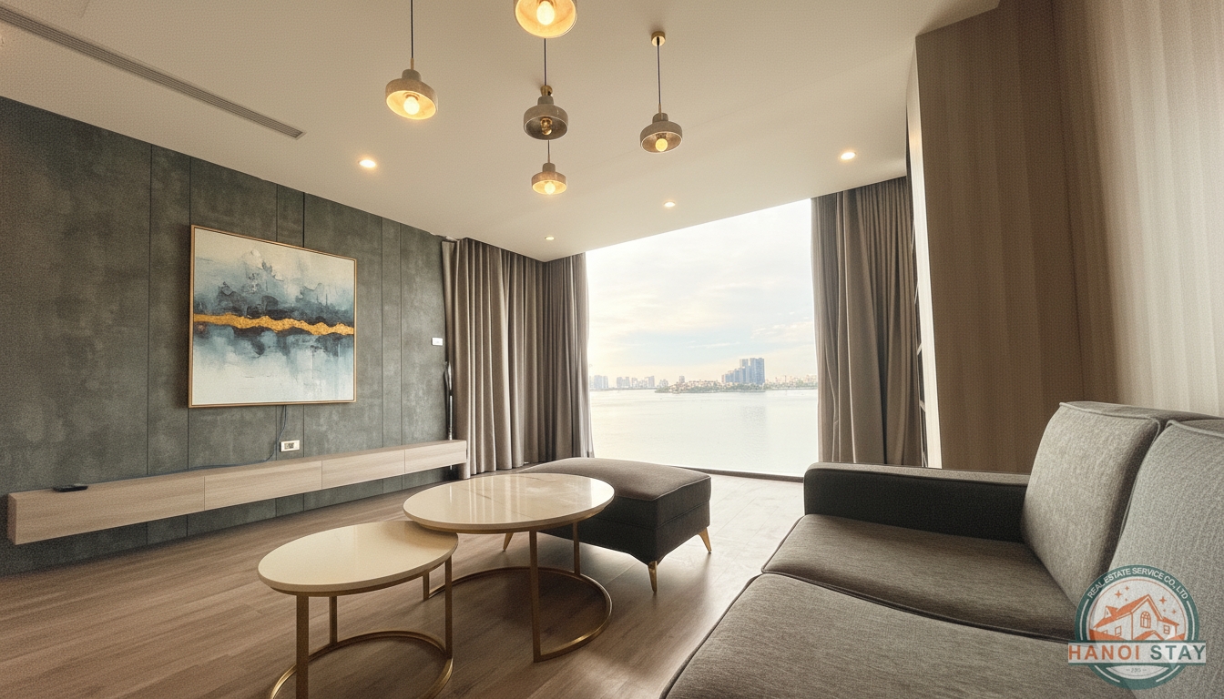 For Rent: Stunning 2-Bedroom Apartment with Panoramic West Lake Views in Tay Ho, Hanoi 14