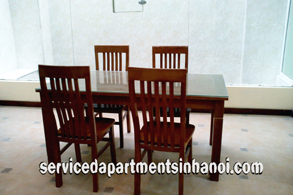 Four bedroom serviced apartment on Thuy Khue str 4
