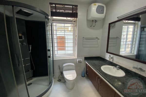 Four Bedroom Villa for rent in Block T1, Ciputra Hanoi international, Nice garden in the Front 8