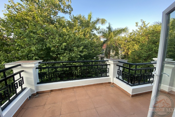 Four Bedroom Villa for rent in Block T1, Ciputra Hanoi international, Nice garden in the Front 9