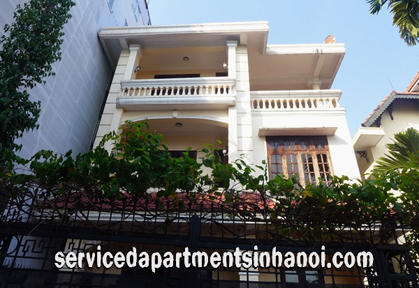 Four Bedroom Villa rental in Xom Chua str, Tay Ho area 1