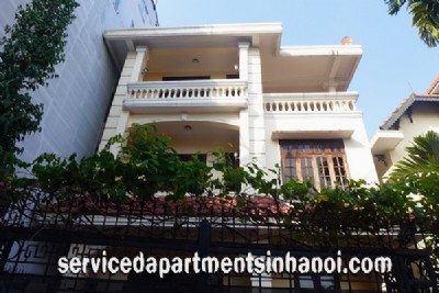 Four Bedroom Villa rental in Xom Chua str, Tay Ho area