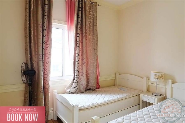 French Style 03 Bedroom Apartment for rent near Tran Hung Dao street, Hoan Kiem 7