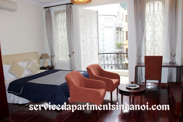 French style Studio apartment for rent in Quan Thanh st, Ba Dinh 4