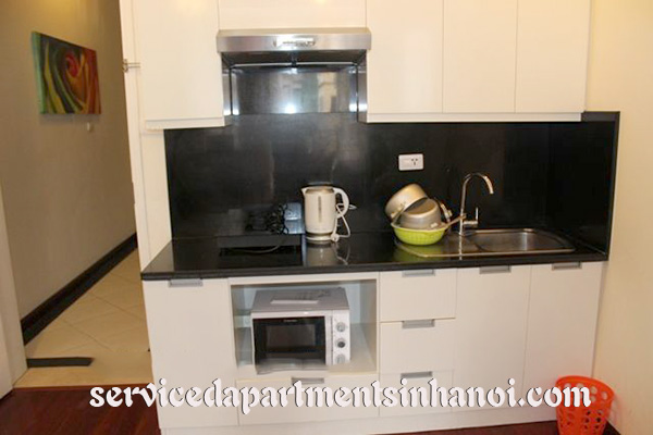 French style Studio apartment for rent in Quan Thanh st, Ba Dinh 6