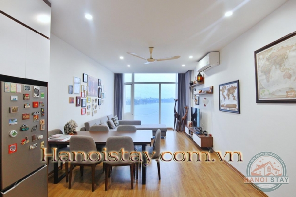 *Full Lake View 2 Bedroom Apartment For rent in Yen Phu Village, Tay Ho District* 3