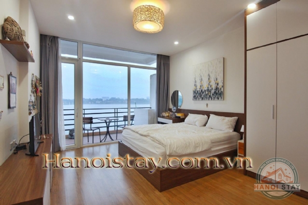 *Full Lake View 2 Bedroom Apartment For rent in Yen Phu Village, Tay Ho District* 14