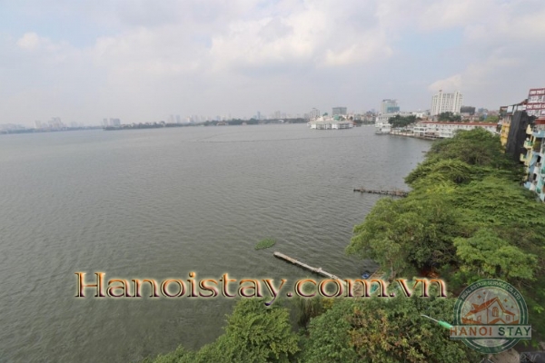 *Full Lake View Serviced Apartment Rental in Yen Phu Village, Prime location* 2