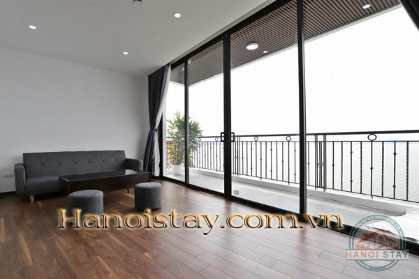 *Full Lake View Serviced Apartment Rental in Yen Phu Village, Prime location* 8