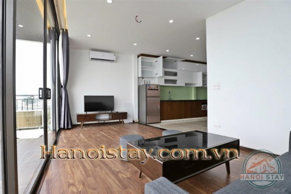 *Full Lake View Serviced Apartment Rental in Yen Phu Village, Prime location* 12