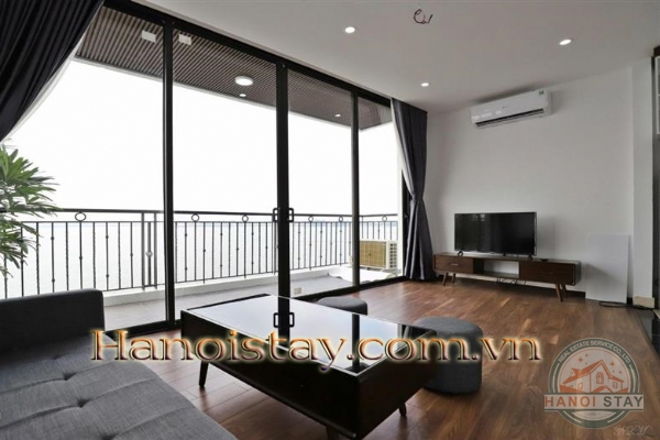*Full Lake View Serviced Apartment Rental in Yen Phu Village, Prime location* 15