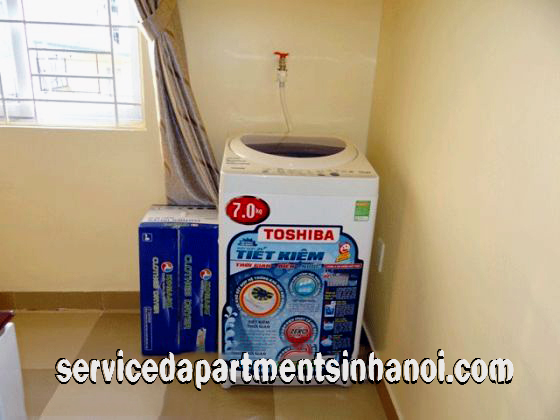 Full of light One Bedroom Apartment Rental near Thien Quang Lake, Hai Ba Trung 11
