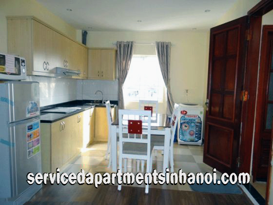 Full of light One Bedroom Apartment Rental near Thien Quang Lake, Hai Ba Trung 2