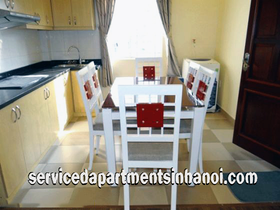 Full of light One Bedroom Apartment Rental near Thien Quang Lake, Hai Ba Trung 4
