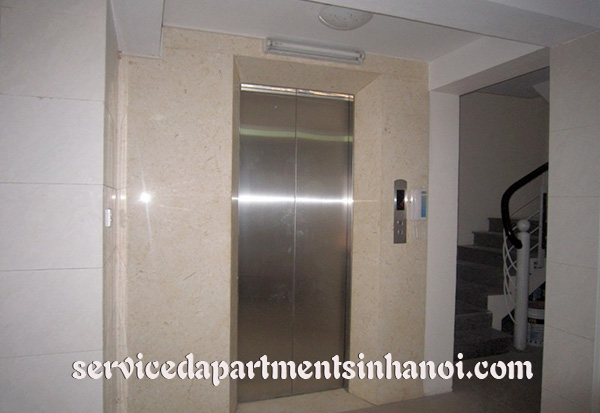 Full of light serviced apartment for rent in Tay Ho near To Ngoc Van street 12