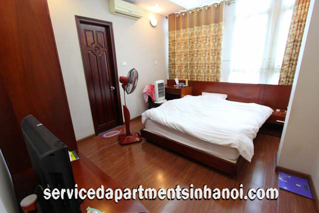 Full serviced rental two bedroom apartment near Tran Quang Khai str, Hoan Kiem 3