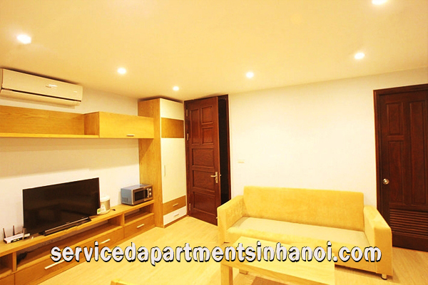 Fully Furnished One bedroom apartment in Thuy Khue st, Ba Dinh 3
