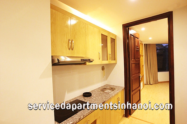 Fully Furnished One bedroom apartment in Thuy Khue st, Ba Dinh 5