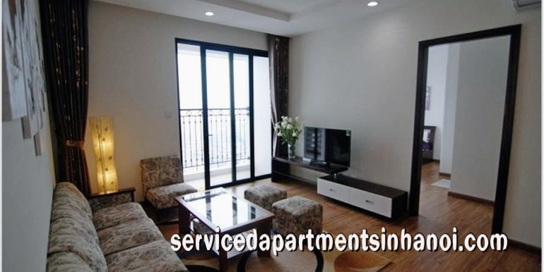 Fully furnished Two Bedroom in Mid Floor of T18 Building, Vinhomes Times City 1