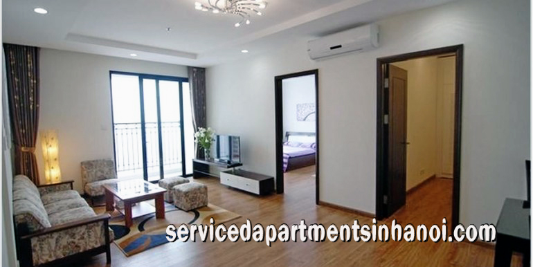 Fully furnished Two Bedroom in Mid Floor of T18 Building, Vinhomes Times City 2