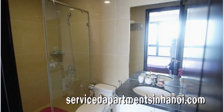 Fully furnished Two Bedroom in Mid Floor of T18 Building, Vinhomes Times City 7