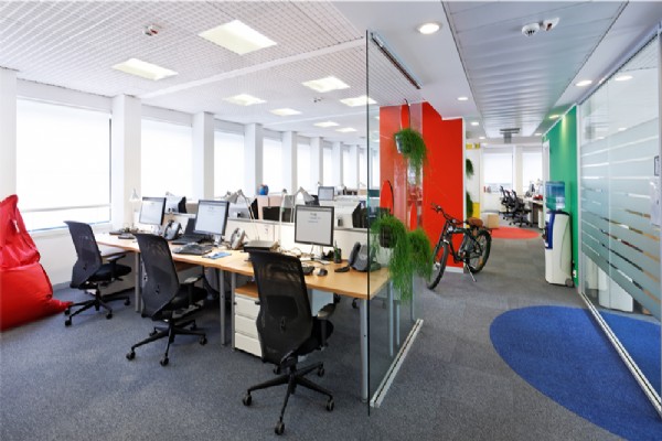 Fully furniture office for rent at Icon4 Building, Cau Giay, Hanoi 1