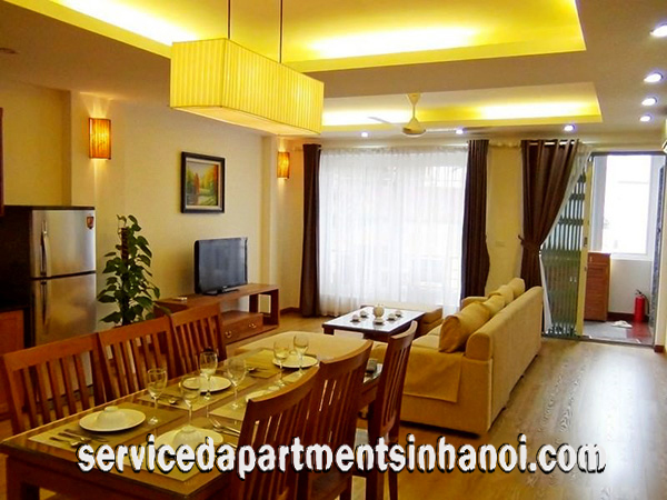 Furnished apartment with modern style for rent in Cau Giay 2